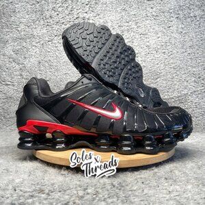 Nike Shox TL Black University Red Size 15 Men Sneakers CN0151-003